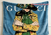 Gucci Floral Lady Tapestry Throw Blankets IMG_2935